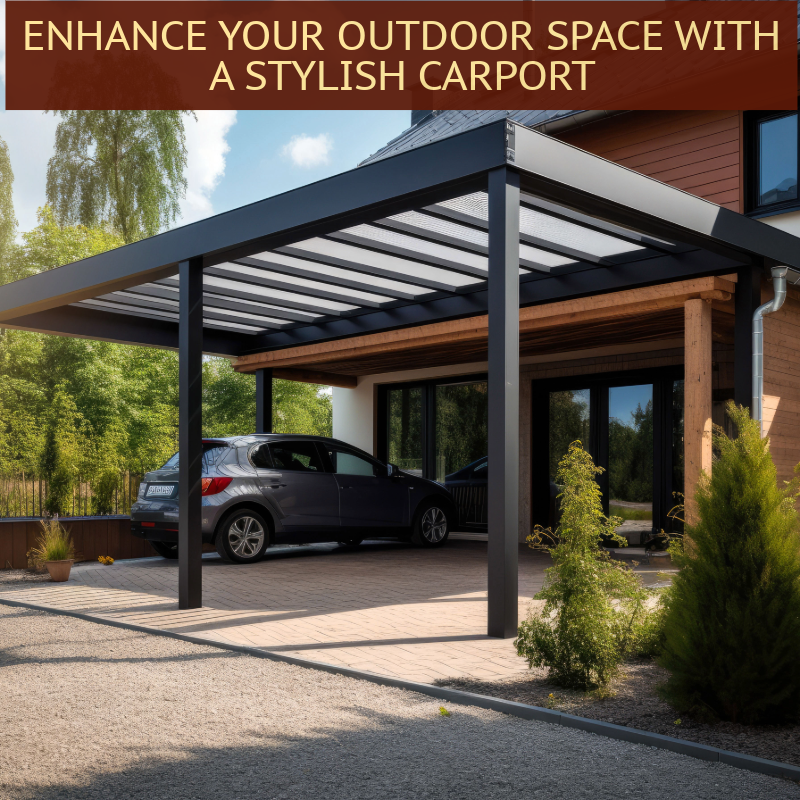 Outdoor Space With A Stylish Carport Info