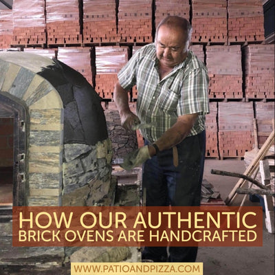 How Our Authentic Brick Ovens Are Handcrafted - Patio & Pizza Outdoor ...