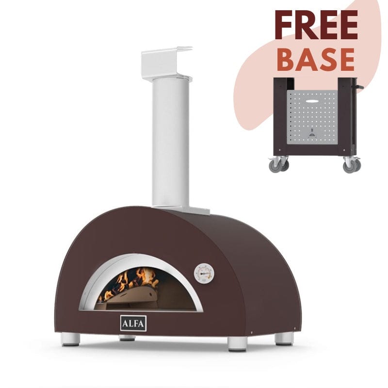 Alfa ONE Nano Wood FIred Oven with FREE Copper Base