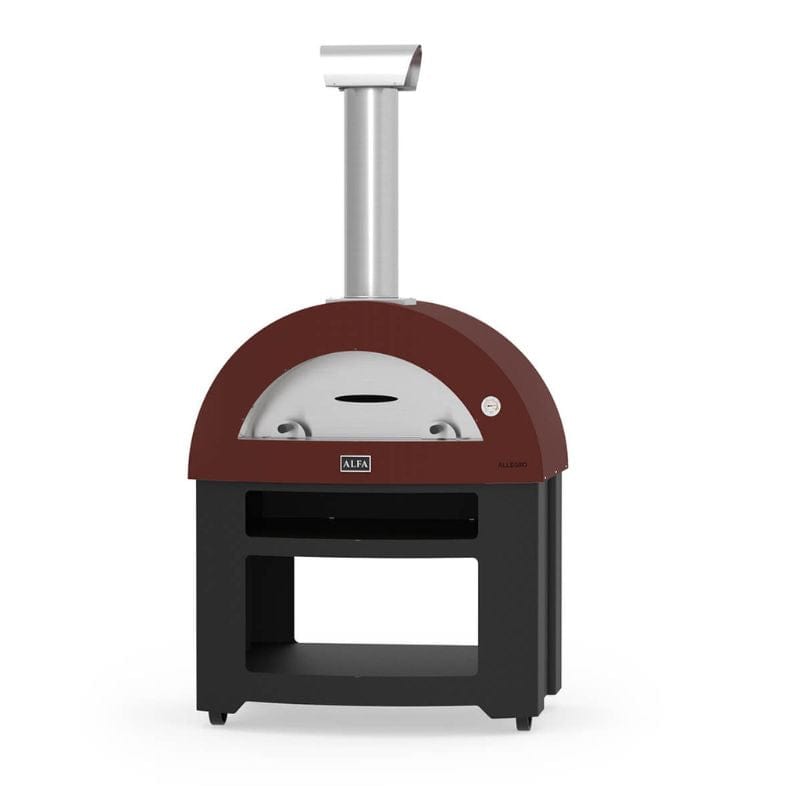 Alfa Allegro Wood Fired Pizza Oven With Cart