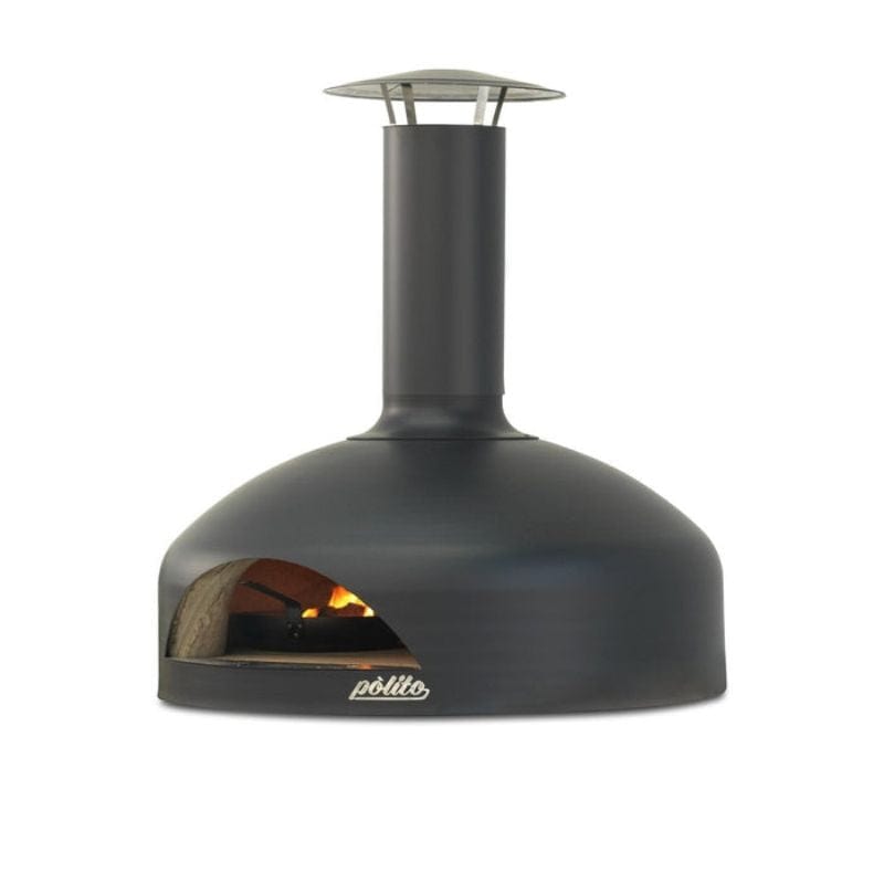 Polito Giotto Wood Fired Oven in Black