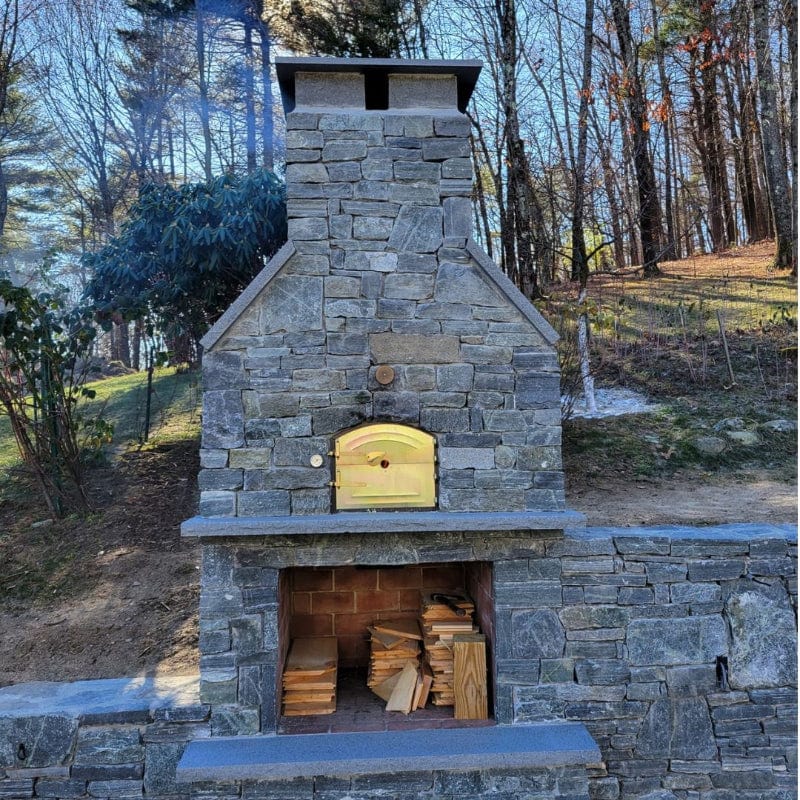 Custom Lisboa Brick Pizza Oven fully customized design