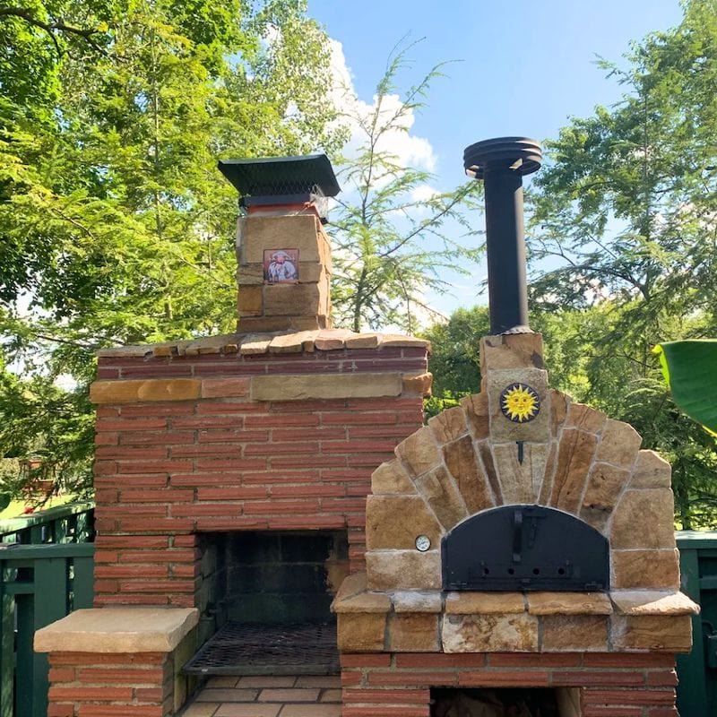 Fully personalized Pizzaioli Brick Pizza Oven