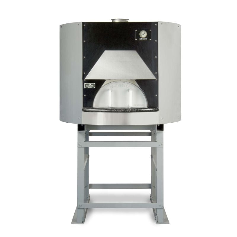 Earthstone Model-90-PA WOOD Oven with Stainless Steel Hood front view