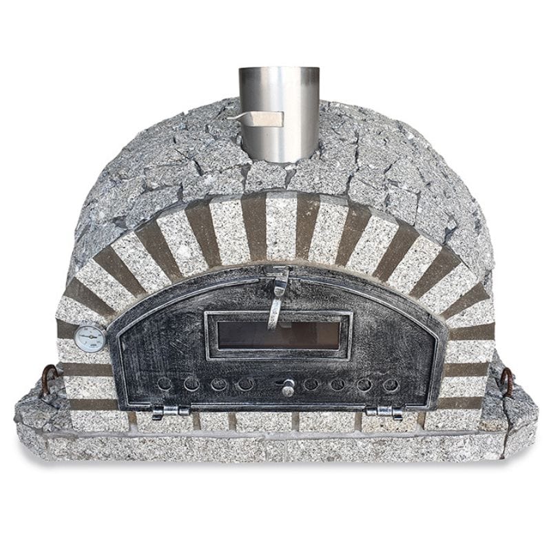 Premium Outdoor Pizza Oven with Granite Stone Design