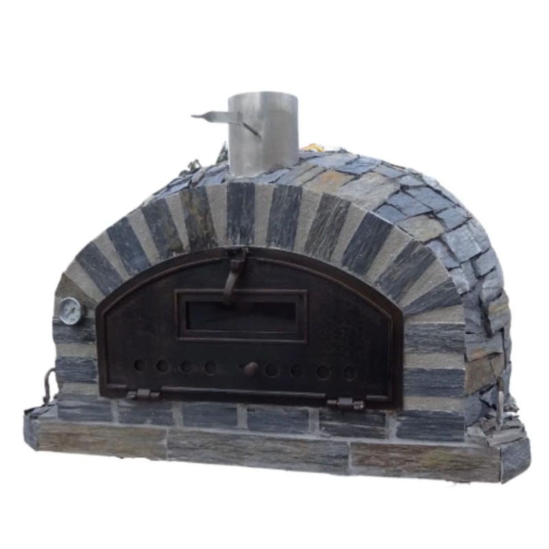 Pizzaioli Premium Stone Finish Traditional Brick Wood Fired Pizza Oven