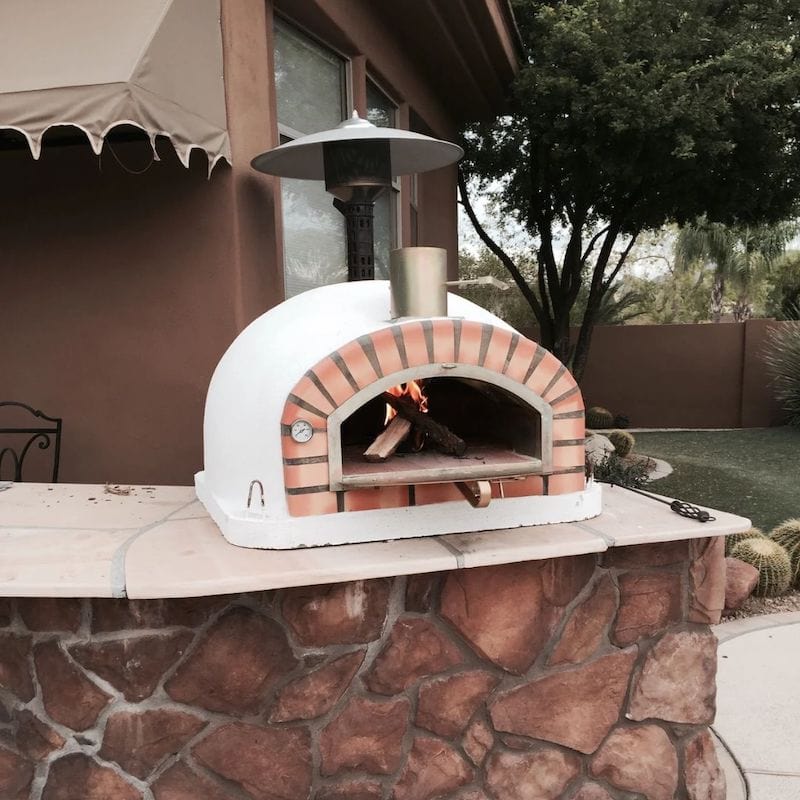 Pre heating the Pizzaioli Pizza Oven