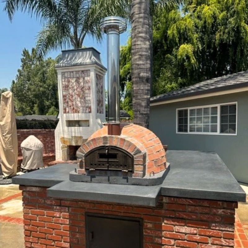 Pizzaioli Rustic Brick Wood Fired Pizza Oven