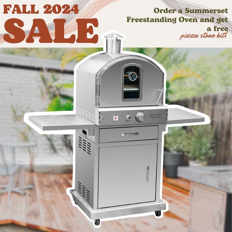 Summerset Outdoor LP/NG Freestanding Pizza Oven