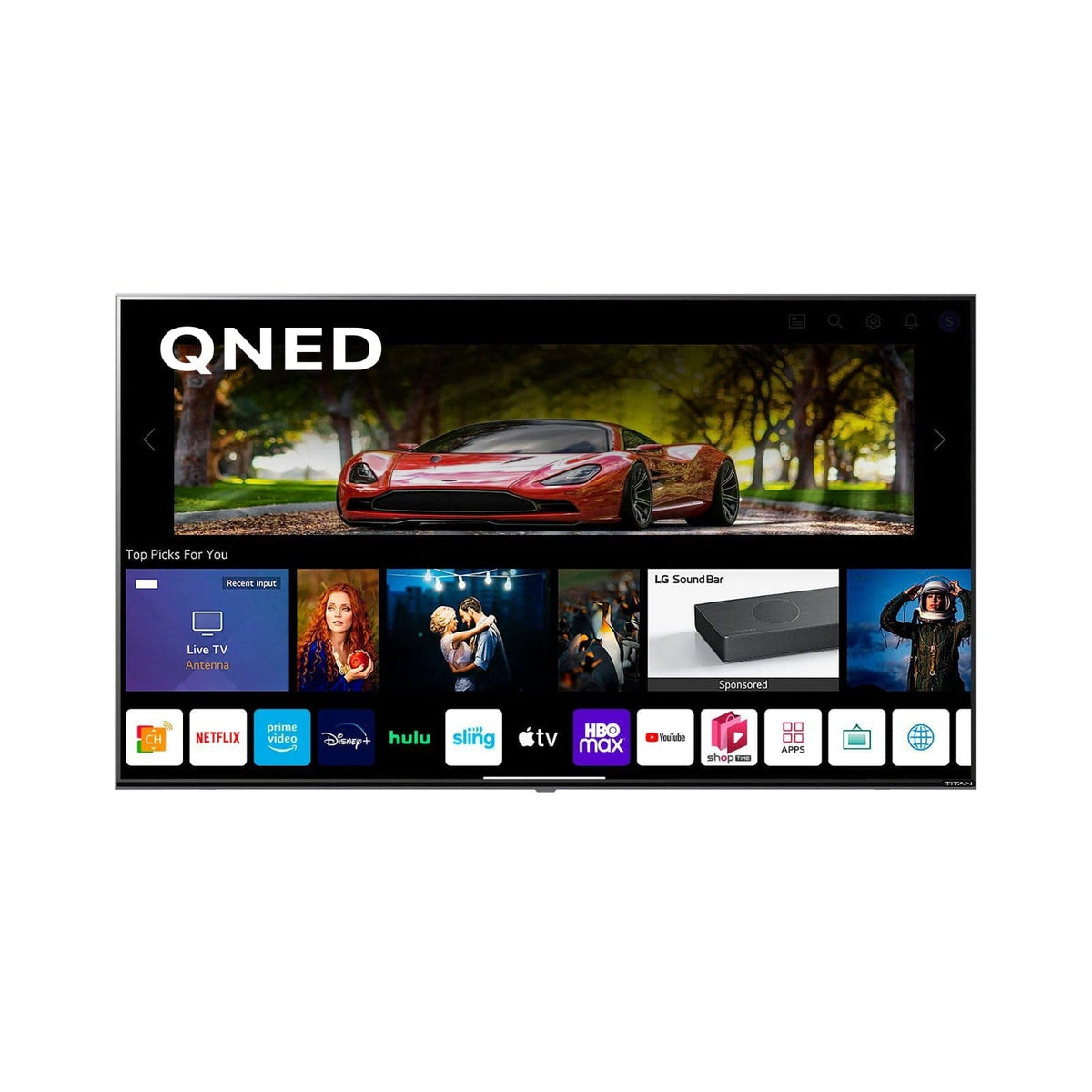 Titan Full Sun Outdoor Smart TV 4K QNED L-Series (L100)