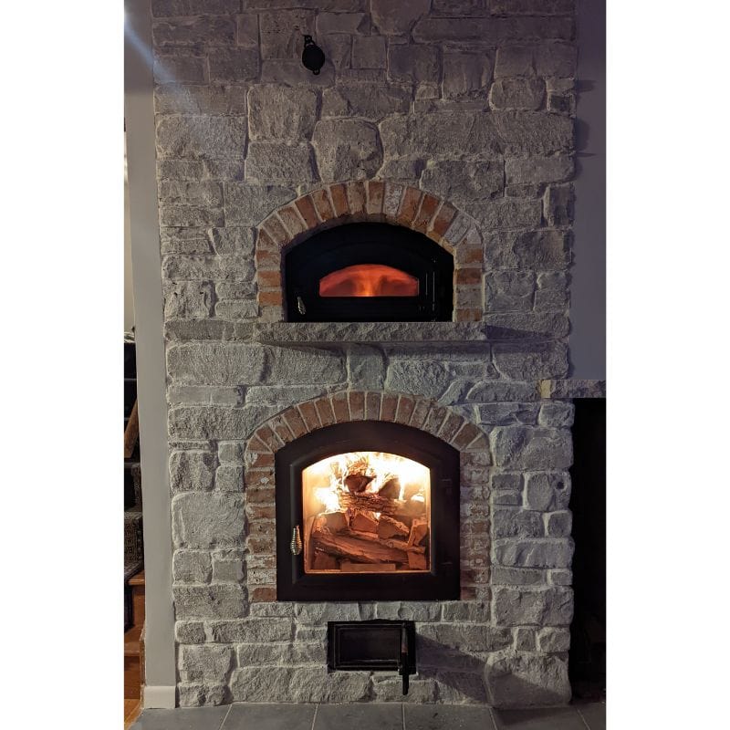 Temp-Cast Indoor Fireplace and Pizza Oven Combo