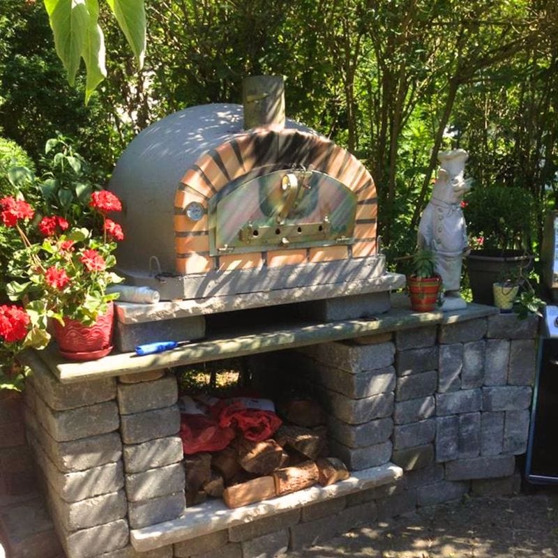 Authentic Pizza Ovens Pizzaioli Brick Wood Fired Oven APOPIZZ for Outdoors