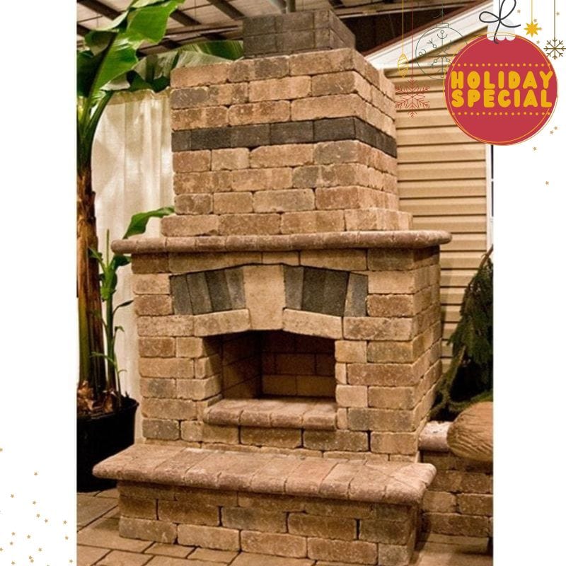 Round Grove Mini Outdoor Fireplace on Holiday Sale