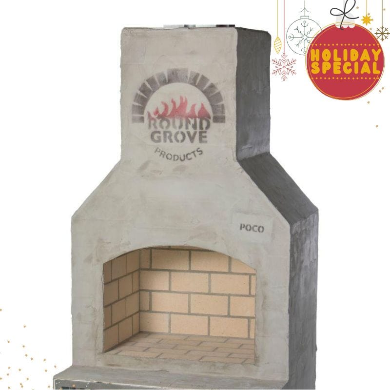 Round Grove Poco Fireplace on Holiday Sale