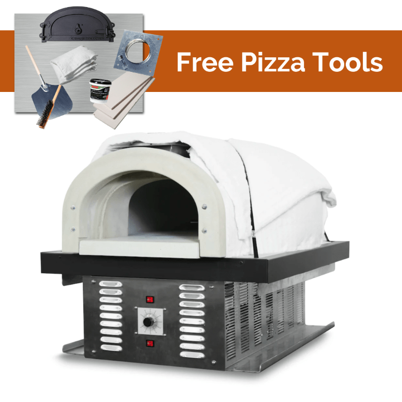 CBO-750 Gas & Wood Pizza Oven (Pre-Assembled) Free Pizza Toold