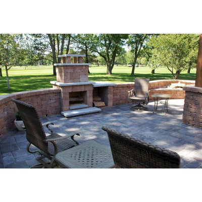 Necessories Compact Fireplace Kit | DIY Outdoor Fireplace Kits - Patio ...